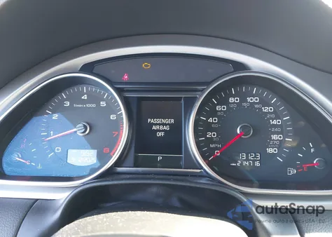 2013 Audi Q7 3.0T S Line Prestige из США, поврежденный, VIN WA1DGAFE4DD001862